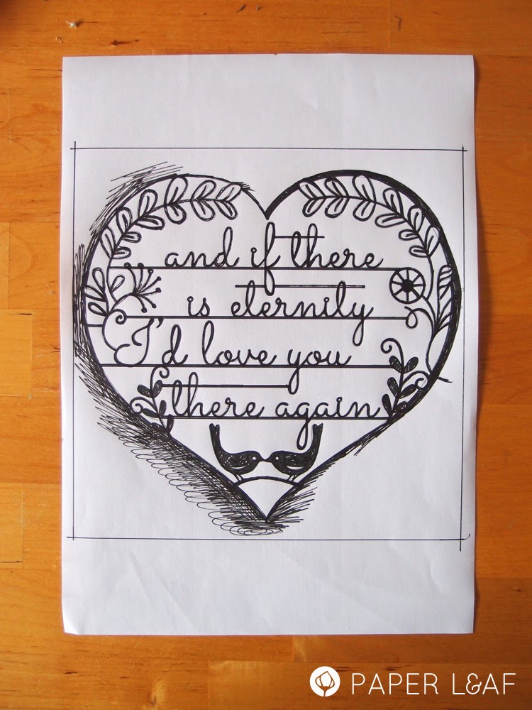 Paper Leaf Da cosa nasce cosa... paper cut per caso!