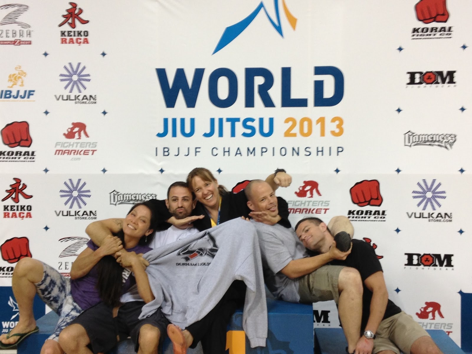 A nice lady's adventures in the gentle art of jiu jitsu Mundials gold