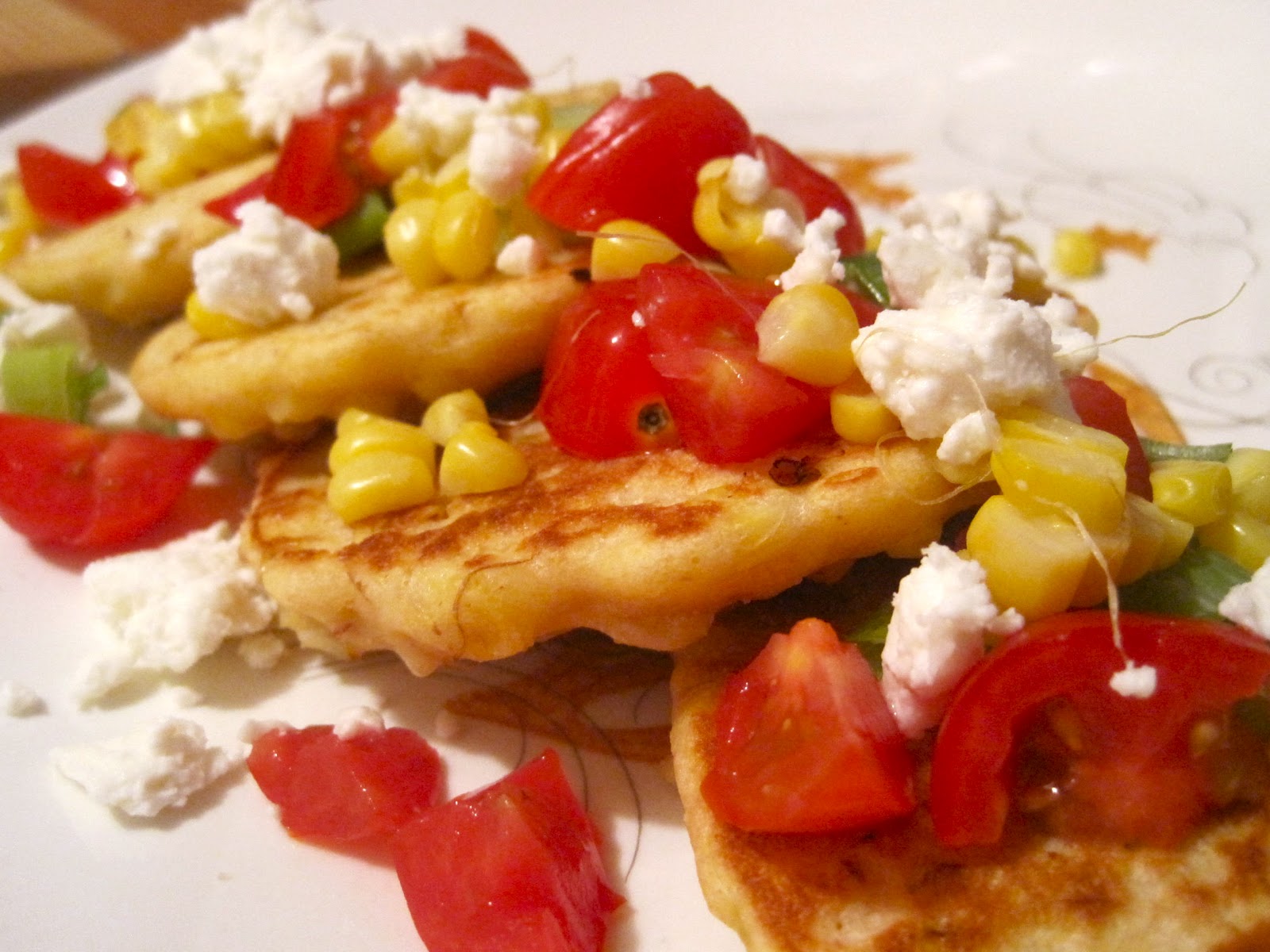 Kvell in the Kitchen Skillet Corn Griddle Cakes