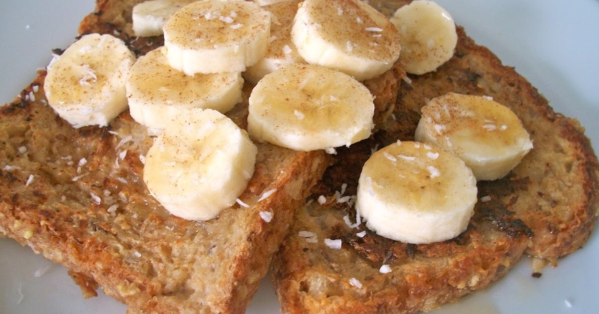 Brooke Bakes Coconut Banana French Toast