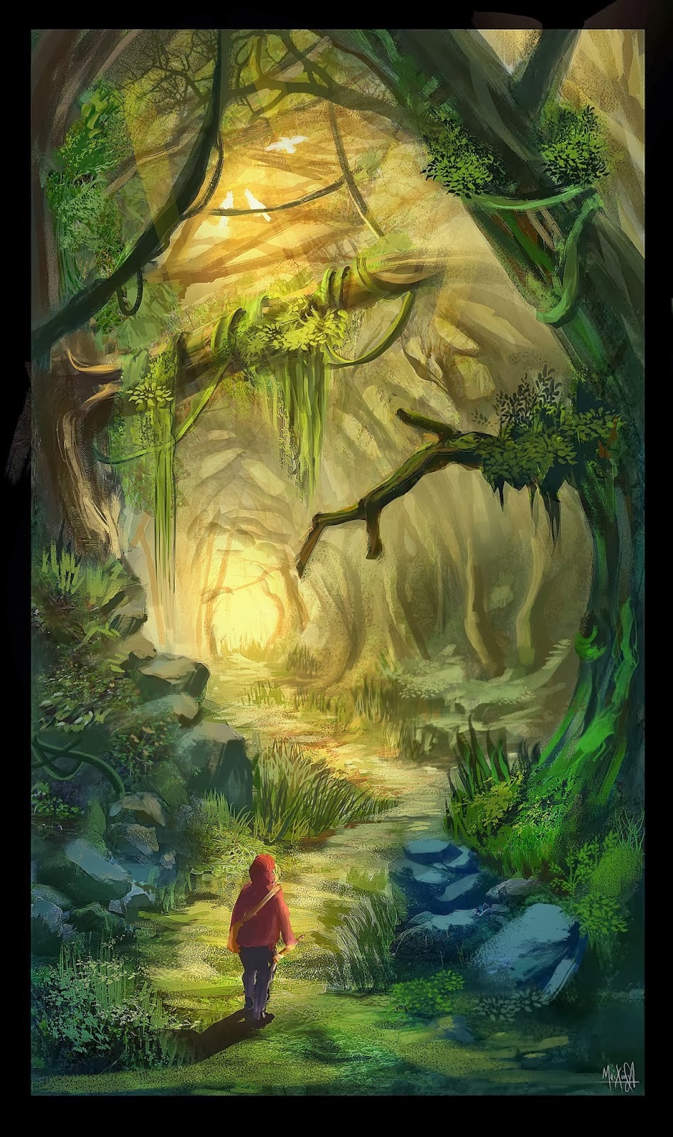 Wallpaper wild animals forest animal deer mobile wallpapers hd 4k phone android moose stag getwallpapers Jessica Lois Smith: Enchanted Wood - Illustration (Personal Project)