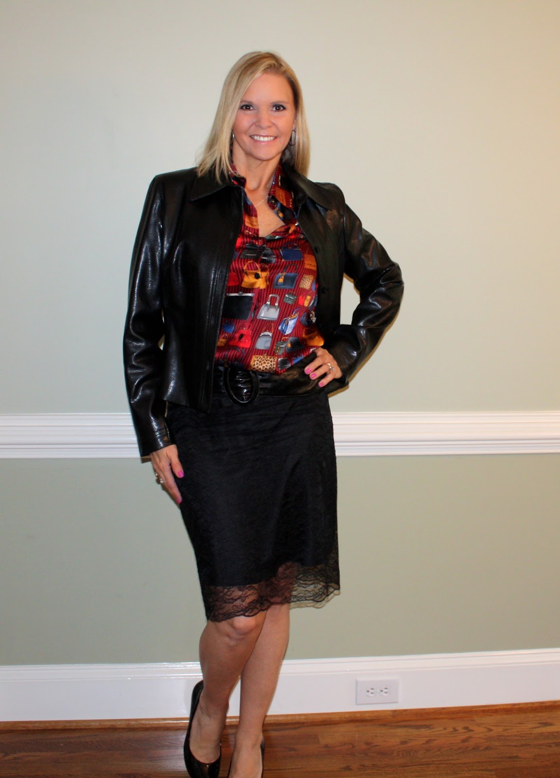 Fashion Toppings Thrift Store Prom Dress Refashioned into Cocktail Skirt