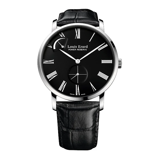 Louis Erard Excellence Régulateur Réserve de Marche Watch black dial