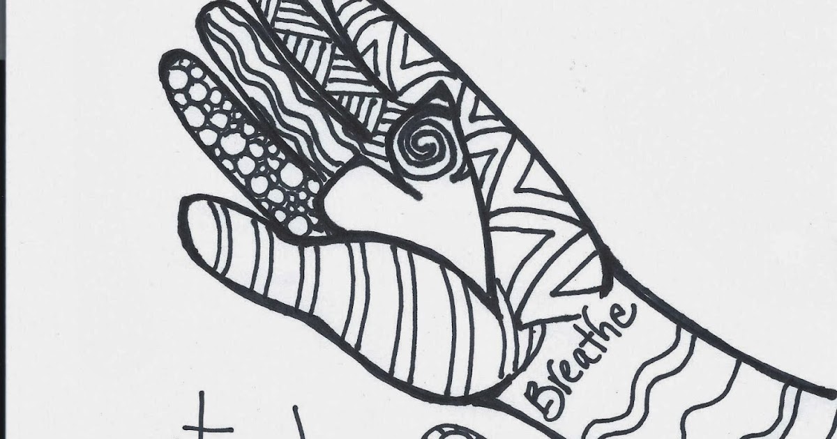 The Creative Playground: Helping hand...coloring book page