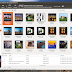Rhythmbox com navegador de capas - CoverArt Browser