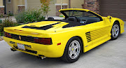 Ferrari Testarossa Pictures. Posted by satria sentosa (yellow ferrari testarossa)