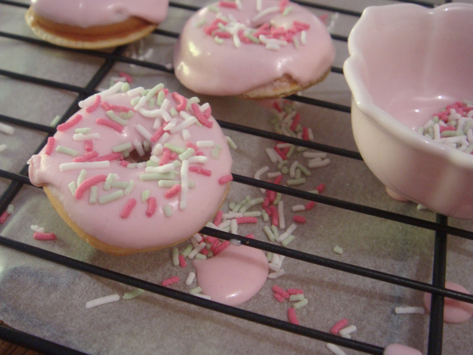 butter hearts sugar Itty Bitty Doughnuts