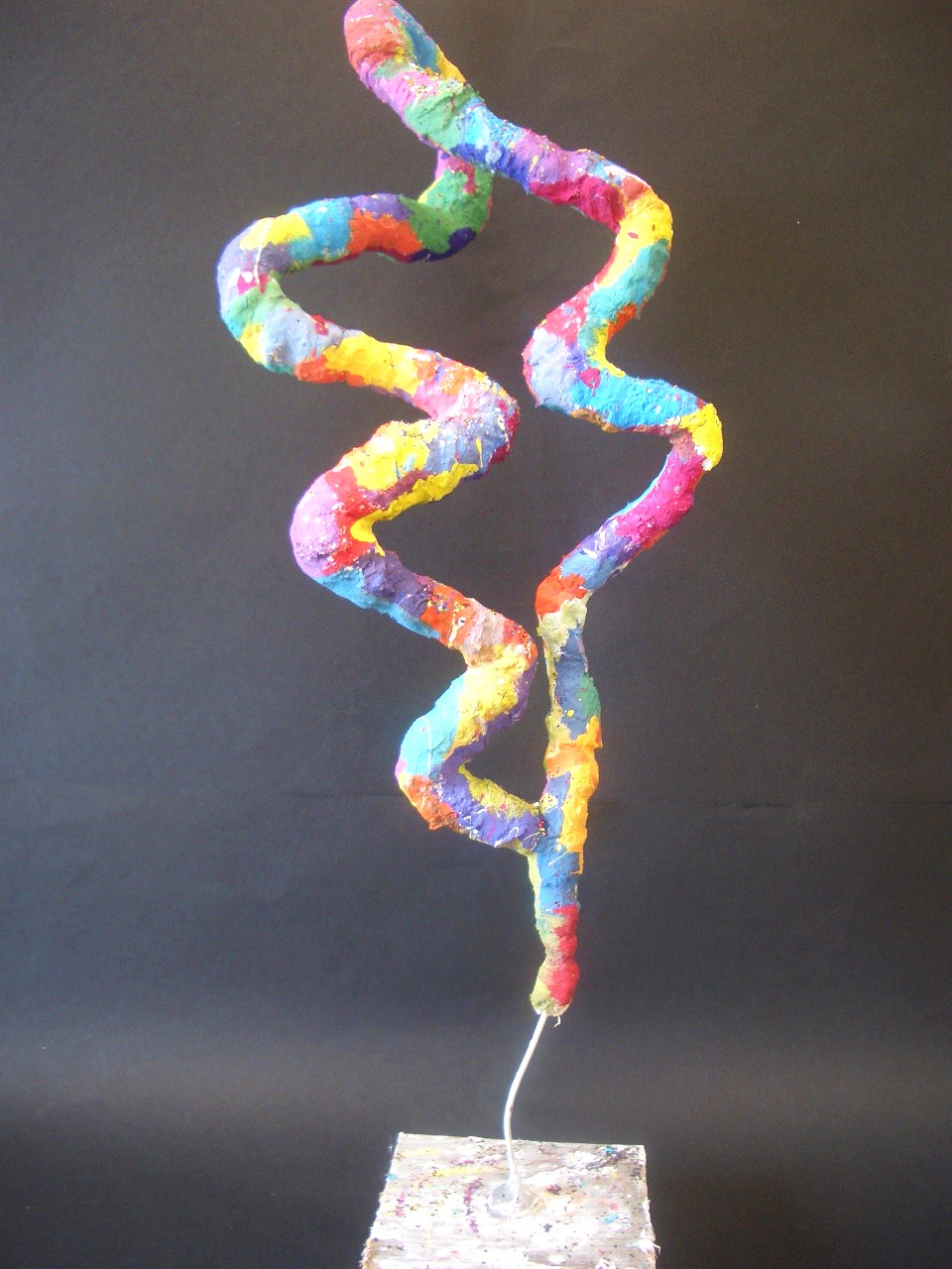 DREAM DRAW CREATE: A fun Sculpture project by Middle School students.