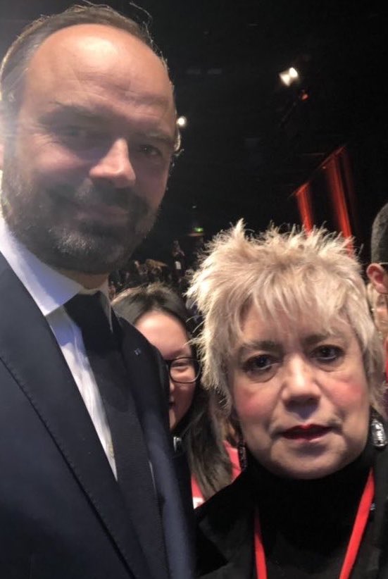 *M. Édouard Philippe, Premier Ministre français et Morgane BRAVO*