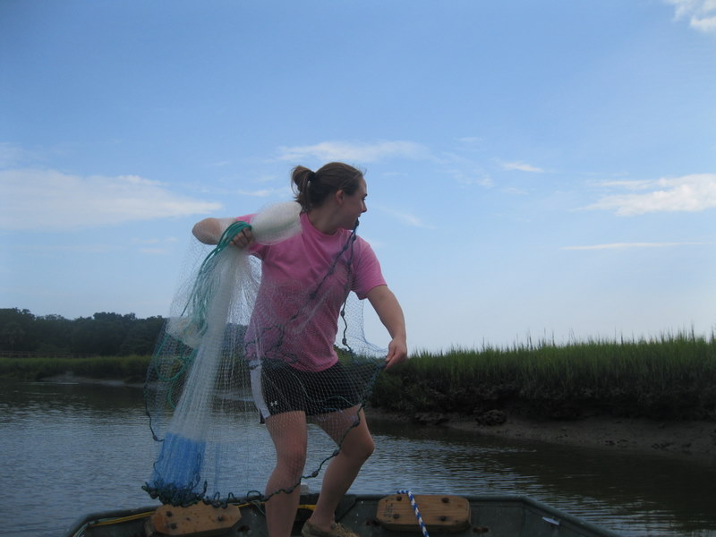 We Are The World How To Cast Net Shrimp and Small Bait for Fishing