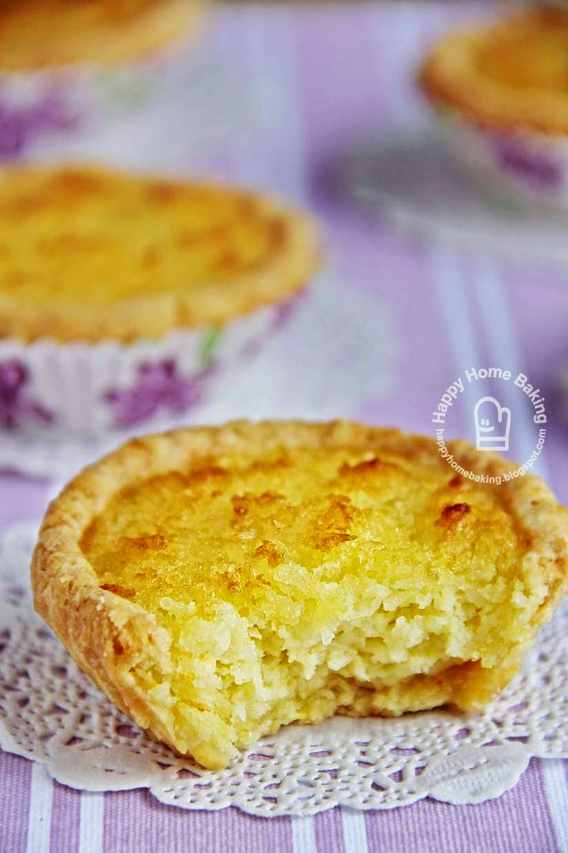 Happy Home Baking Coconut Tarts 椰丝塔