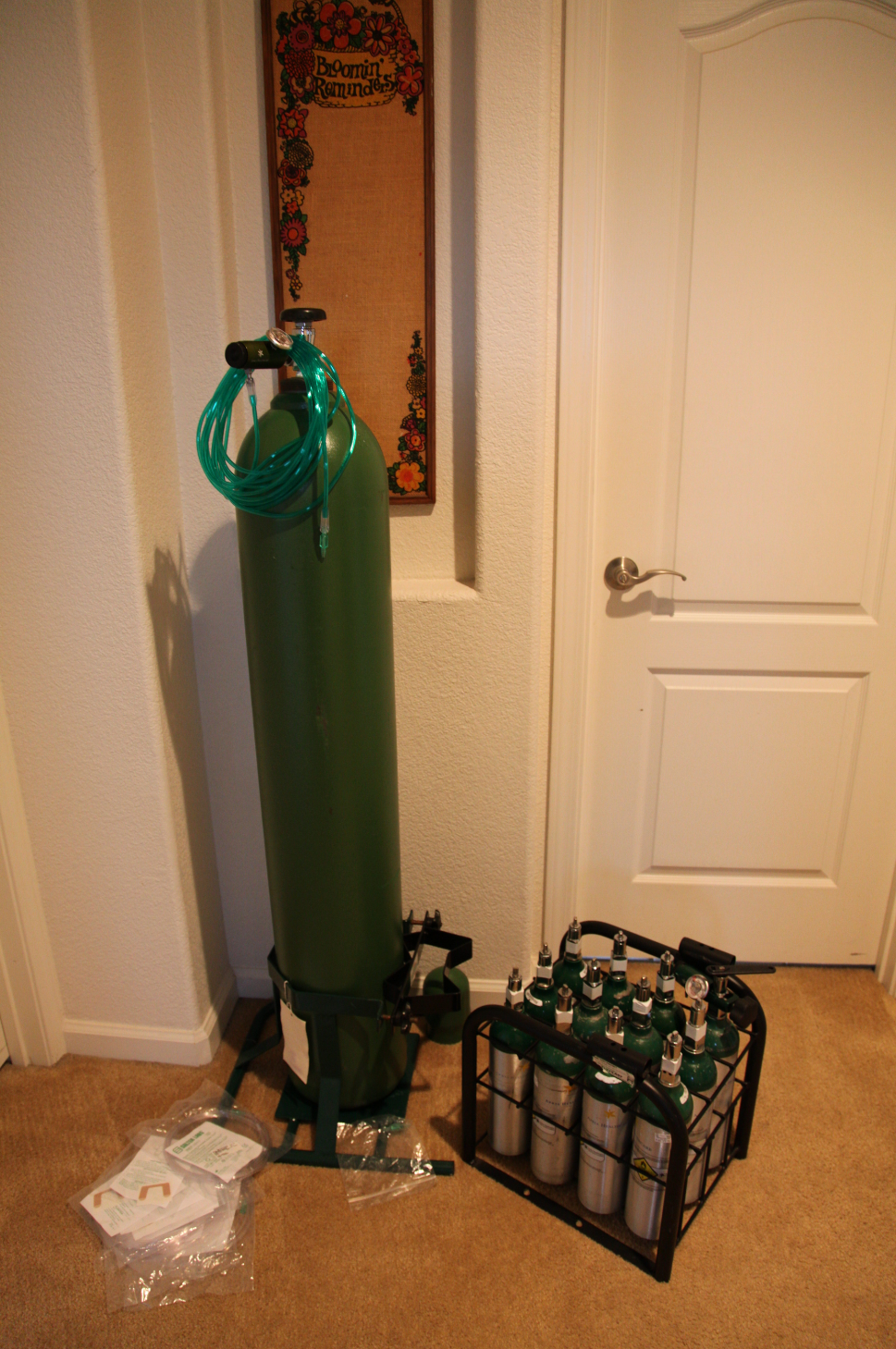 Roscoe's Story Oxygen Tanks