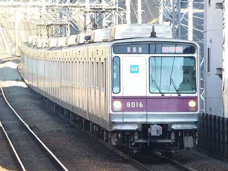 東京メトロ半蔵門線　田園都市線　急行　長津田行き1　8000系