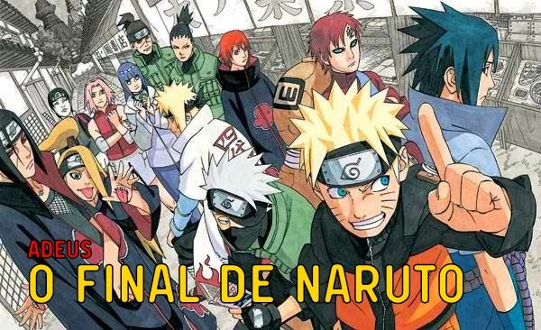 Final Naruto mangá: Notícias e o adeus ao jovem Ninja!