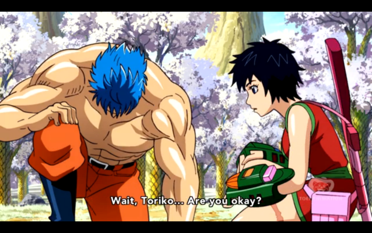 Anime Reviews: Toriko Episode 10 – Sprint to Regal Island! Aim for the  Regal Meat!