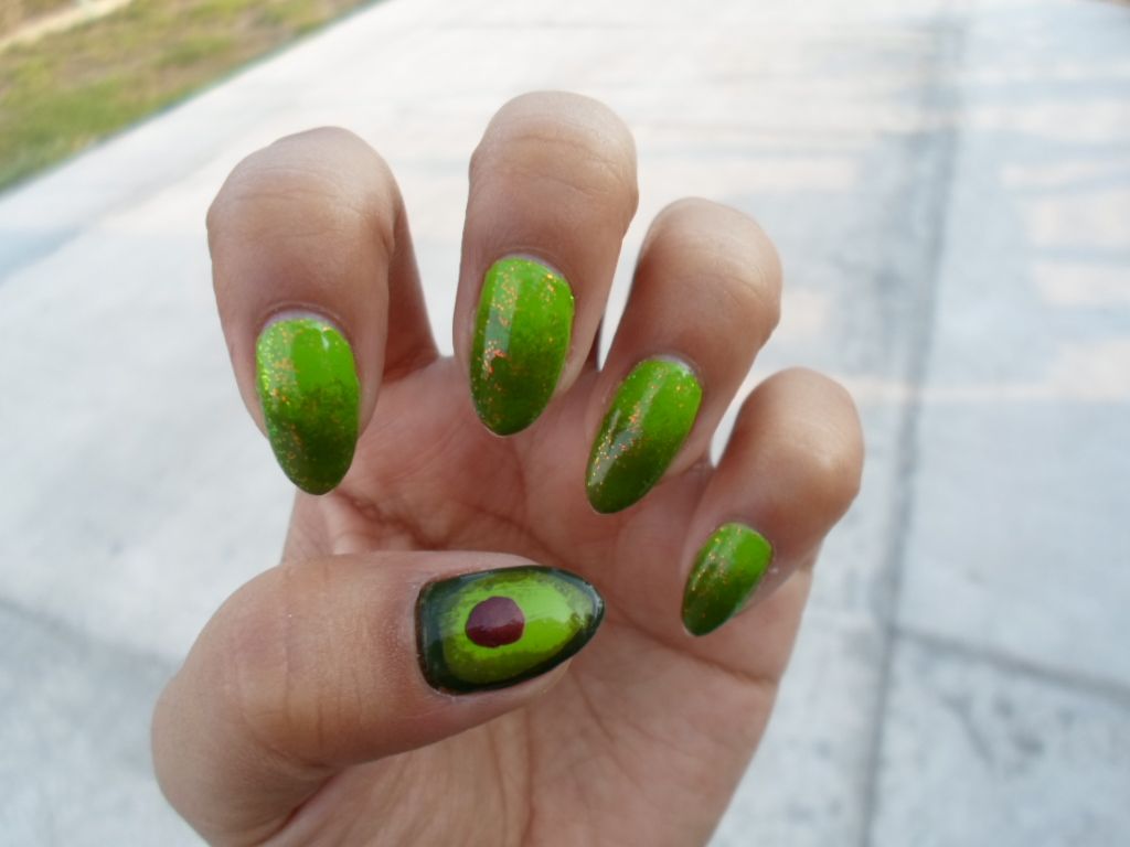 9. Orly Nail Lacquer in "Avocado Green" - wide 10
