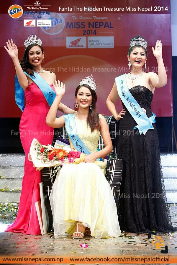 The winners of Miss Nepal 2014 Miss+Nepal+2014+Subin+Limbu