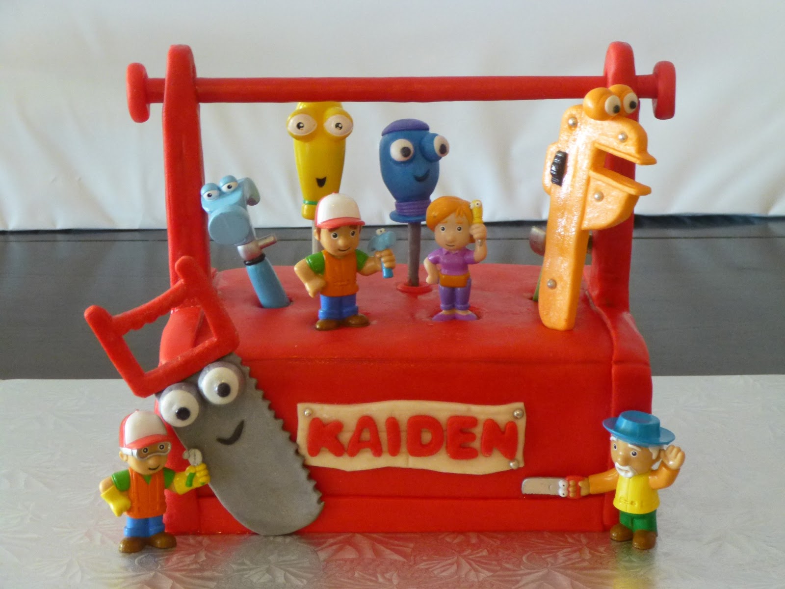Classic Cakes Kaiden S Handy Manny Tool Box Cake