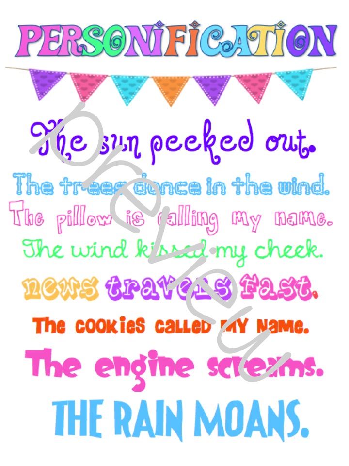 Stellar in Sixth: Literary Devices - Subway Art Posters