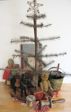 Feather Tree with Toys