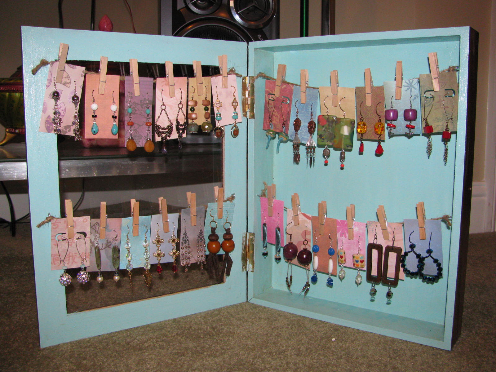 Art Bead Scene Blog Shadow Box Earring Display Tutorial Guest Post