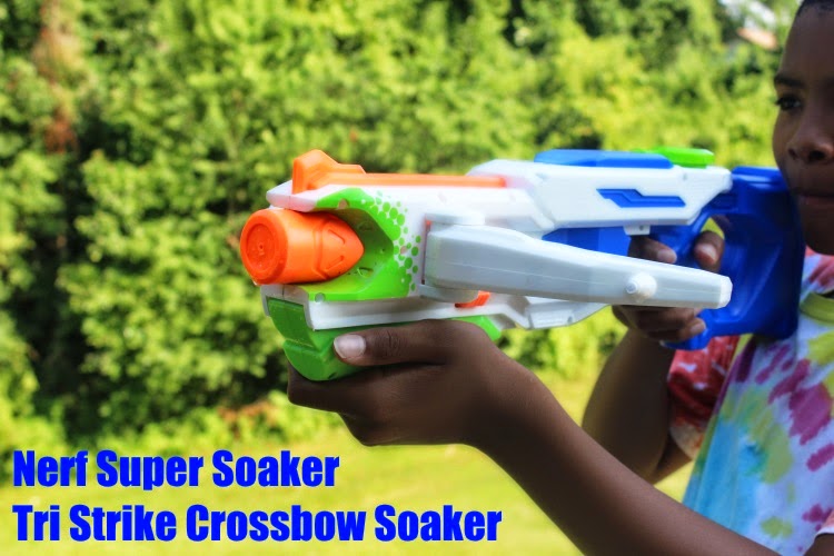 nerf super soaker tri strike crossbow soaker