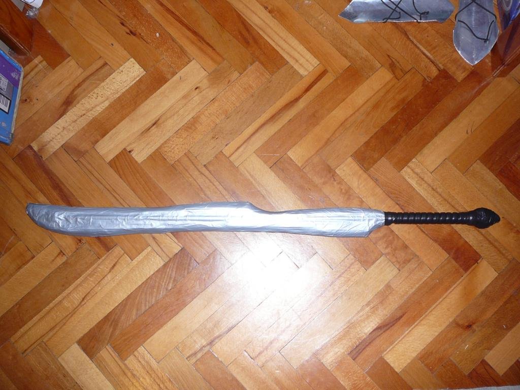 Buskador's LARP Making a basic single edged homemade larp sword