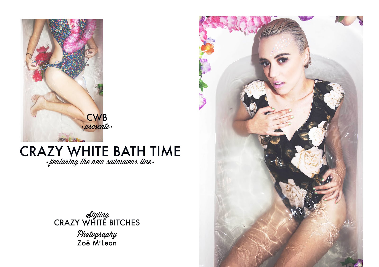 Crazy White Bath Time Zoe Mclean Crazy White Bath Time Zoe Mclean