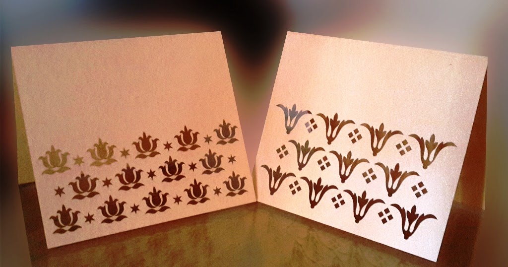 ZINIA JC Personalized Laser Cut Note Cards and Gift Tags for Any Occasion