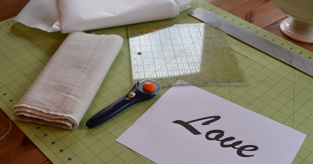 The Domestic Doozie Printed Fabric Pillow Tutorial