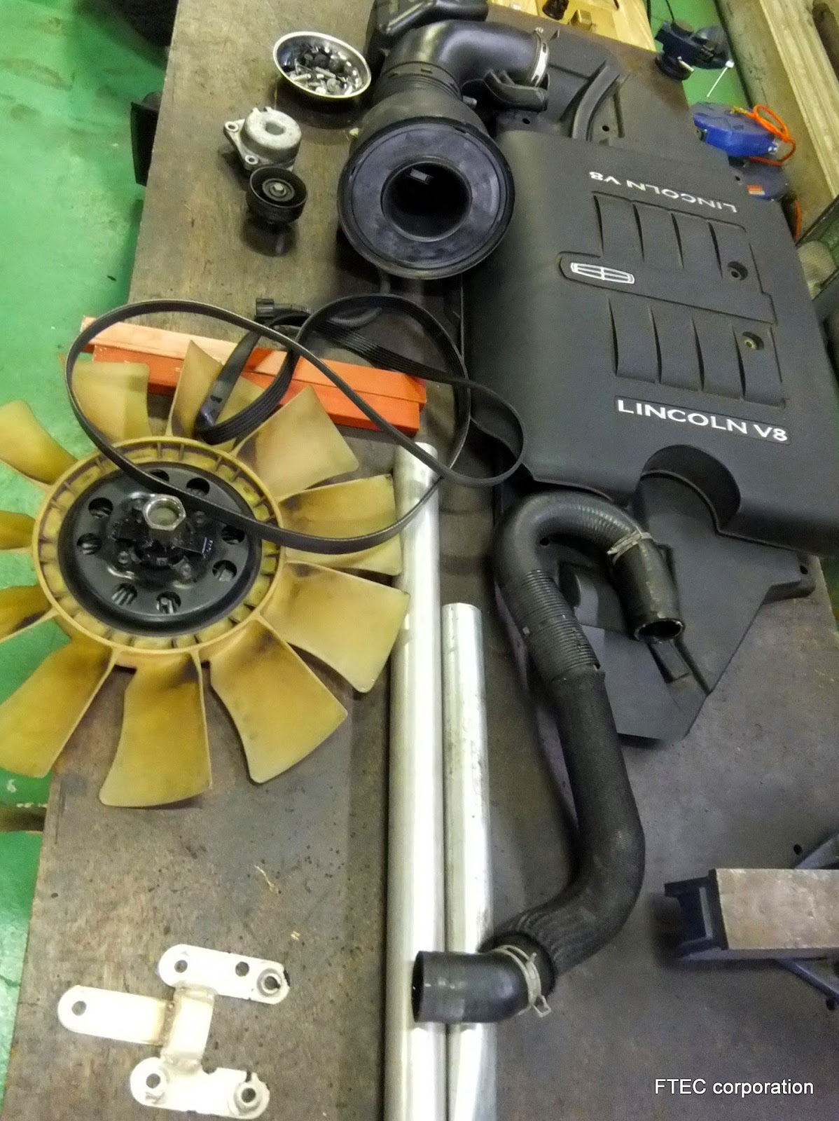 Ftec Weblog ナビゲーターのウォーターポンプ交換