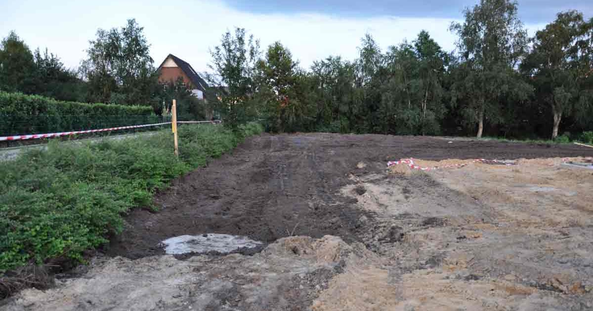 Familie Koller baut ein Danwood Haus Point 127: Unser Rasen muss noch