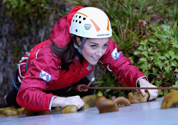 Prince William, Duke of Cambridge and Catherine, Duchess of Cambridge visits the Towers Residential Outdoor Education Centre