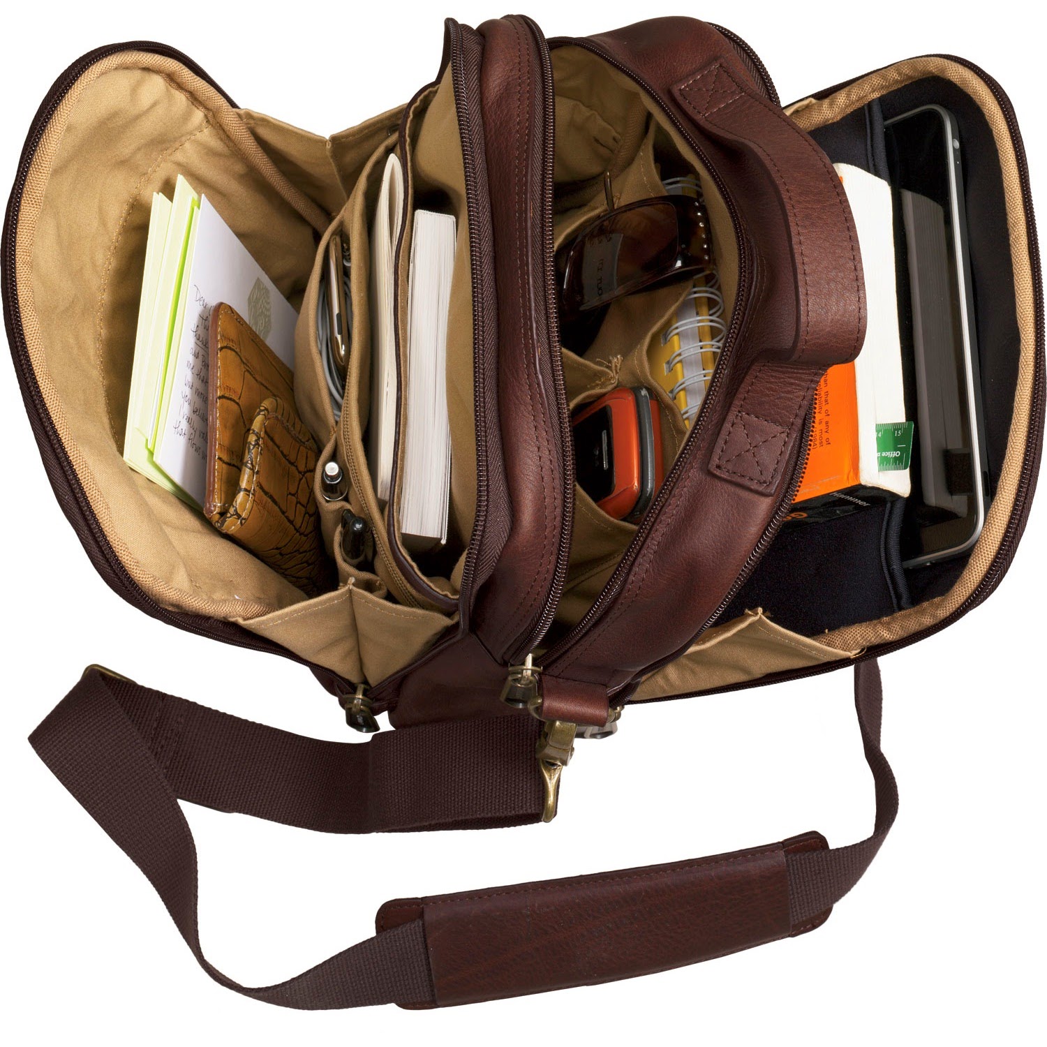 The Lifetime Leather Travel Bag From Duluth Trading Co.! Outnumbered