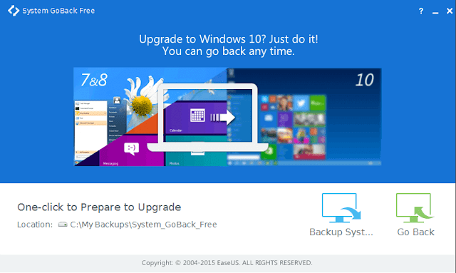 System GoBack di EaseUS