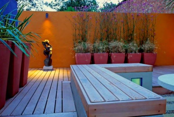 Colores para las paredes del patio o la terraza guia de jardin ...