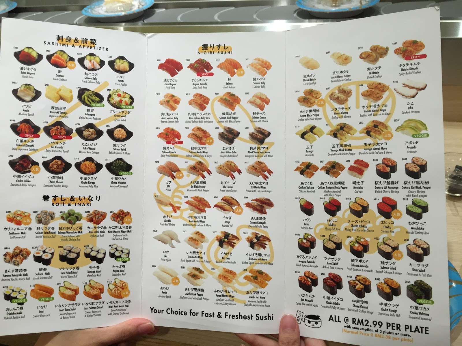 Positive Life Factory [Food] Sushi Jiro Midvalley Megamall, KL