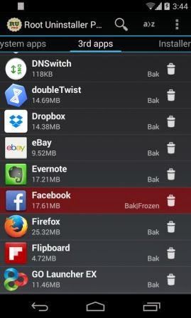 Screenshot Root Uninstaller Pro Root Uninstaller Pro Terbaru