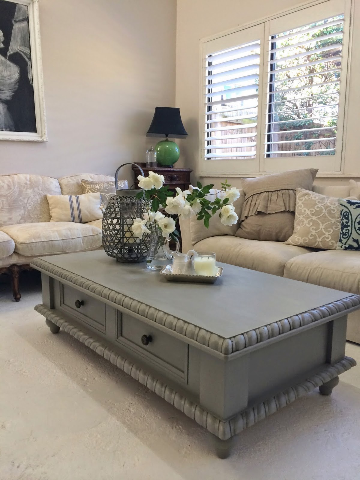 Lilyfield Life Pine coffee table makeover