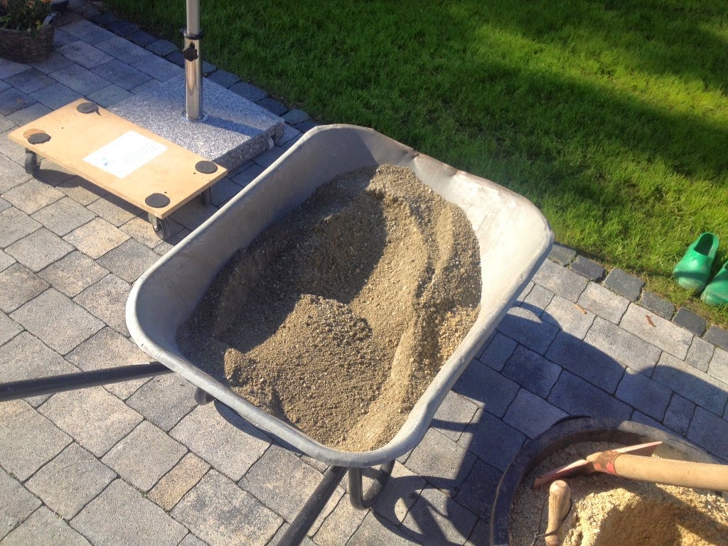 HuM's Baublog: Neue Feuerstelle