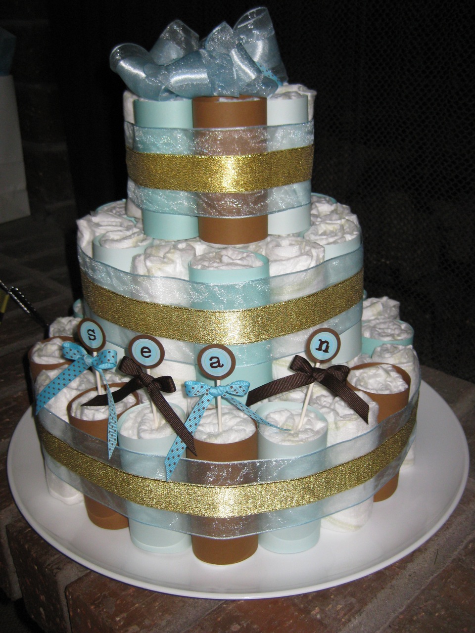 Baby Shower Layer Cake Baby Shower Layer Cake
