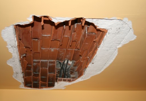 peritararquitectura: Desprendimiento de bovedillas ( III ) Reparación.