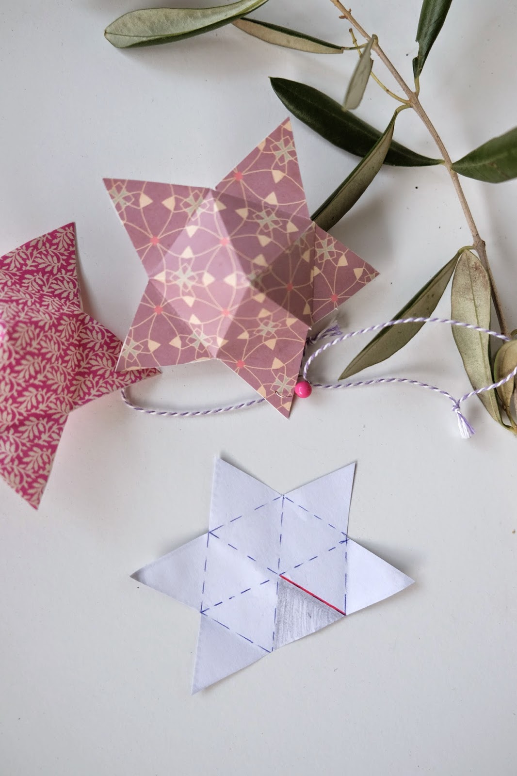 Hej Hanse Papiersterne Basteln Basteln Weihnachten Weihnachtsdeko Selber Basteln