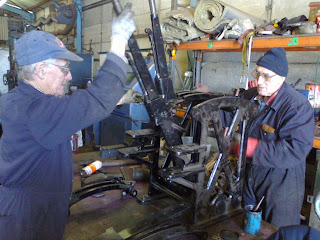 Brian & Ronnie working on a ground frame