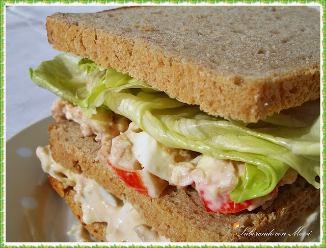 Sándwich "vegetal" Con Pan De Centeno
