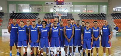 Selección Dominicana de baloncesto debuta hoy en la copa Tuto Marchand 