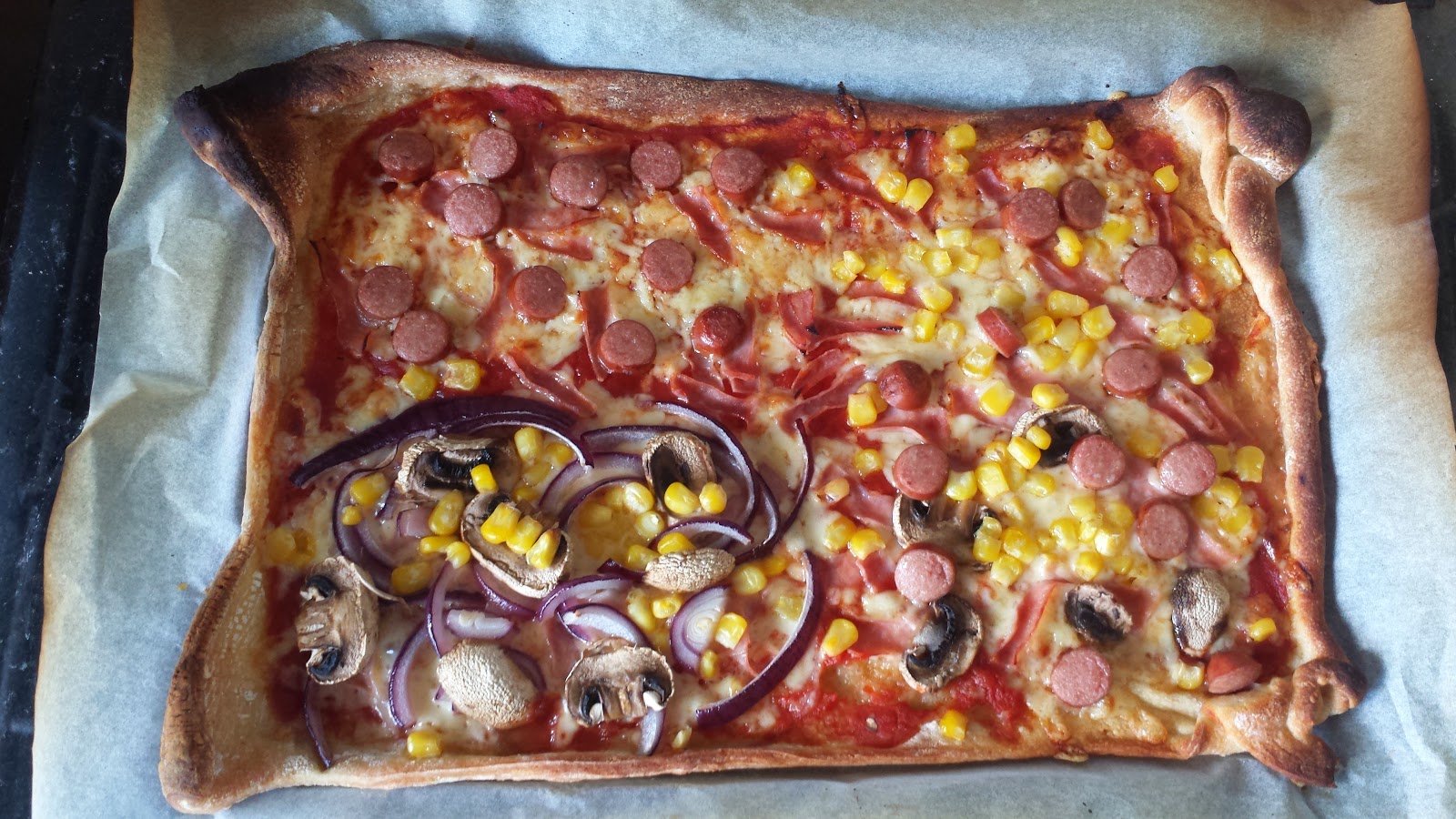 jus rol shortcrust pastry pizza