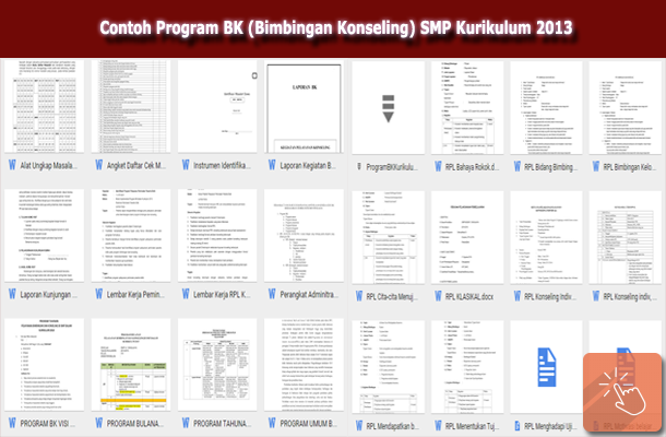 Contoh Program BK (Bimbingan Konseling) SMP Kurikulum 2013