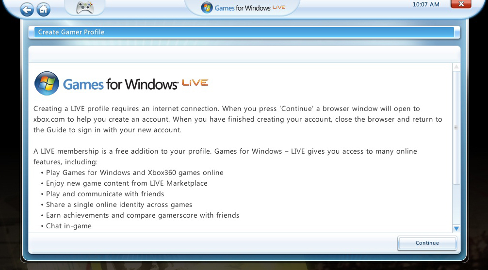 games for windows live offline account free