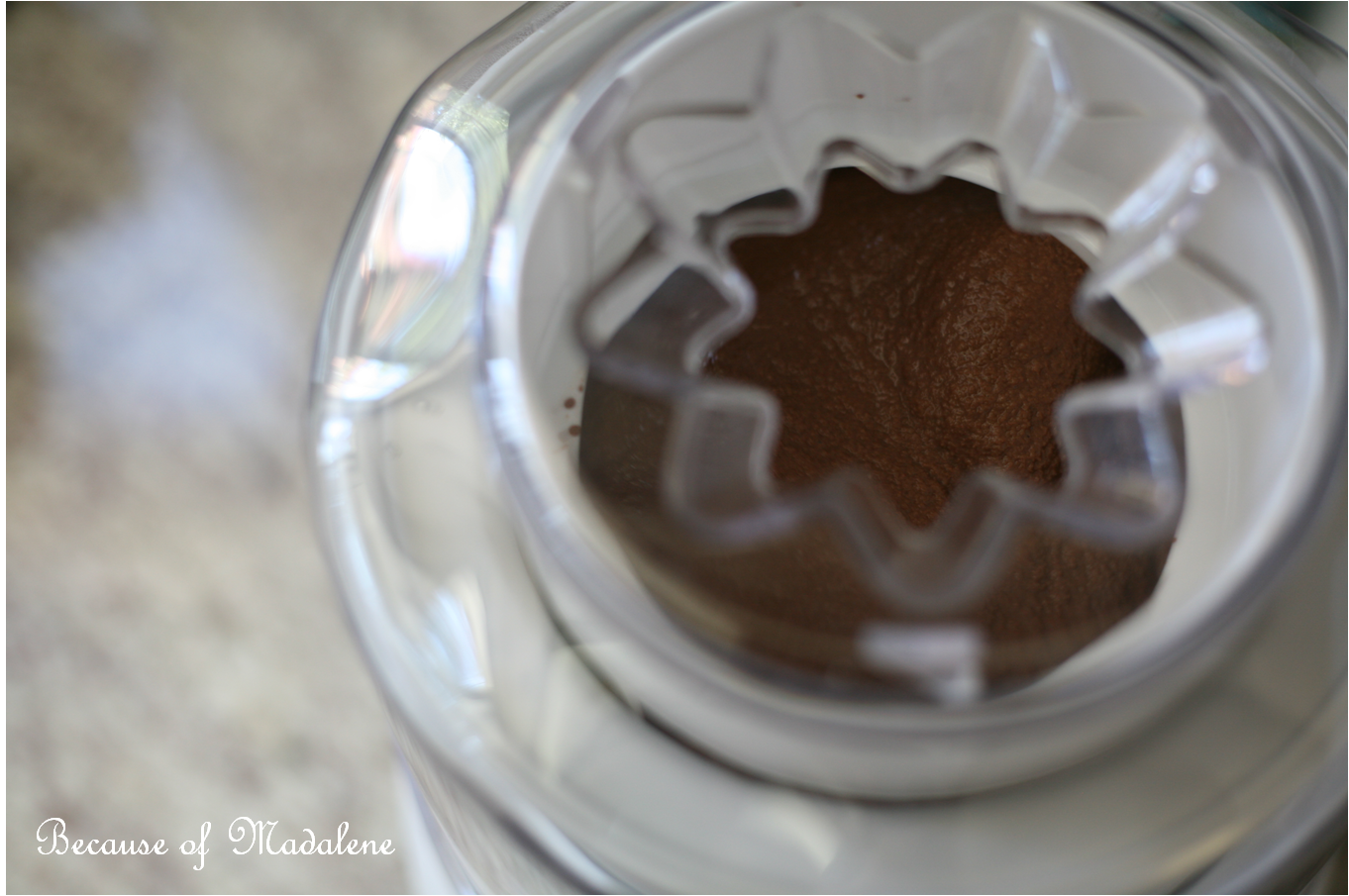 Because of Madalene Chocolate Basil Ice Cream